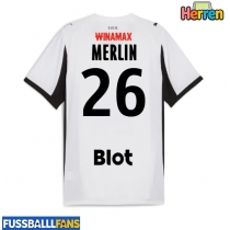 Stade Rennais Quentin Merlin #26 Auswärtstrikot 2025-26 Kurzarm